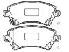 Brake pad set:04465-02061