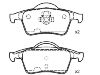 Brake pad set:272 399
