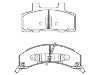 тормозная кладка Brake Pad:12321422