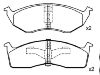 Brake Pad:05018595AA
