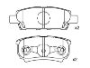 тормозная кладка Brake Pad:05191271AA