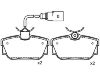 Brake pad set:7D0 698 451 B