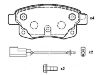 тормозная кладка Brake Pad:6C11-2M008-AC